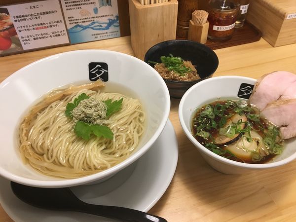 「特製鶏つけそば」@中華そば 髙野の写真