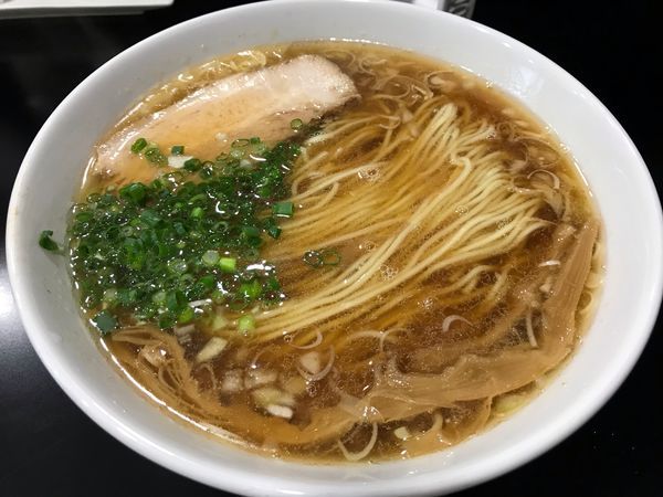 「醤油(冬味) 大盛 770円」@麺屋 熊胆の写真