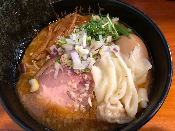 「特製味噌」@麺処 秋もとの写真