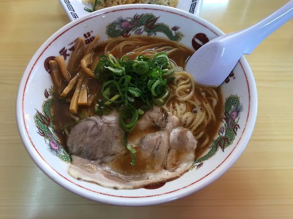 「みそラーメン+チャーハンセット 930円」@天下一品 一宮店の写真