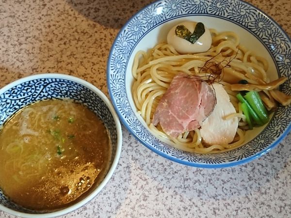 「鯛白湯つけそば ￥820」@麺処 かつ善の写真