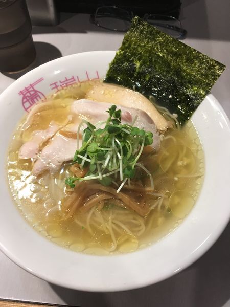 「しおそば」@中華蕎麦 瑞山（ZUIZAN）の写真