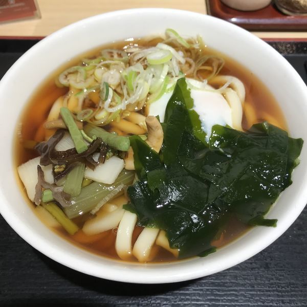 「朝そば（￥380）」@いろり庵きらく 目黒店の写真