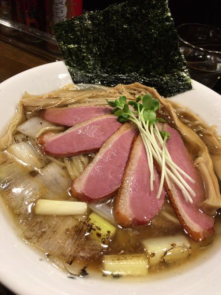 「濃厚鴨醤油らぁ麺 ７５０円」@Soupmenの写真