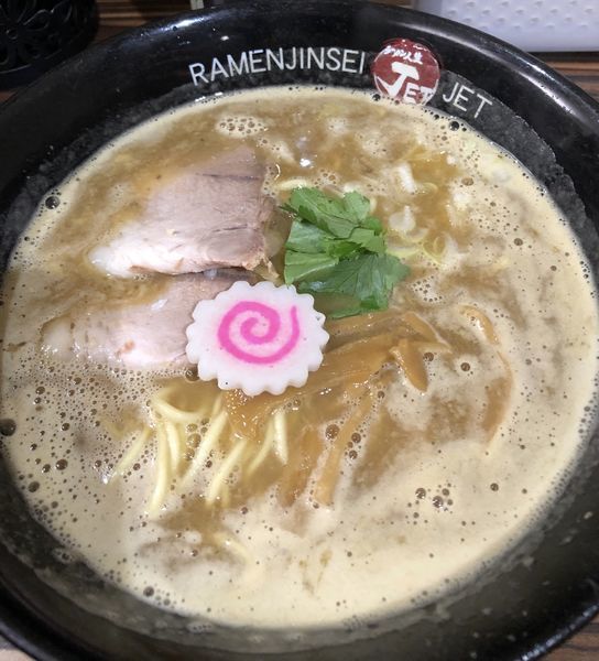 「鶏煮込みそば」@ラーメン人生 JET 福島本店の写真