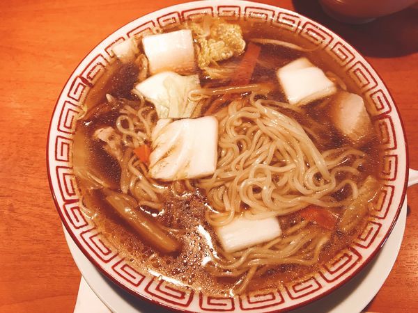 「野菜あんかけラーメン&黒豆炊込みごはんセット1000円」@食堂酒場 Graciaの写真