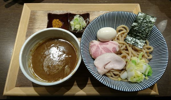 「つけ麺(並)＋味玉」@長男、もんたいちおの写真