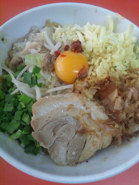 「まぜそば中970円」@らー麺 ぶたのジョーの写真