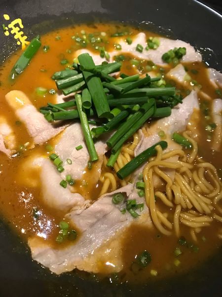 「かれー麺」@かれー麺 実之和 赤坂店の写真