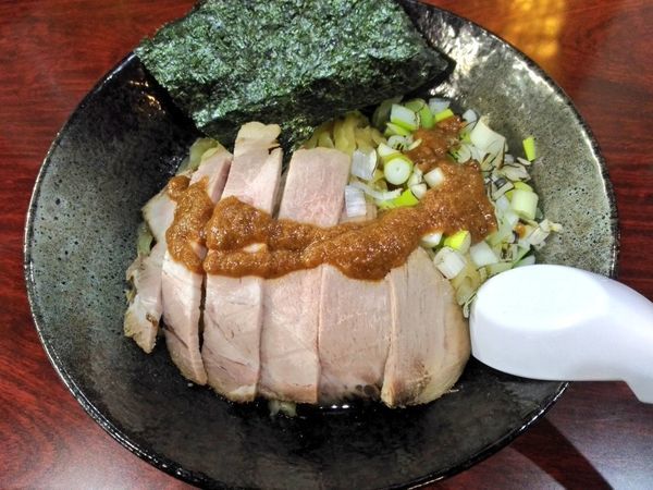 「期間限定 にぼみそまぜそば」@特濃中華蕎麦 いわしの写真