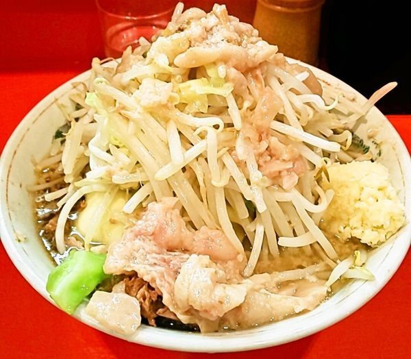 「小ラーメン＋チーズ」@ラーメン二郎 府中店の写真