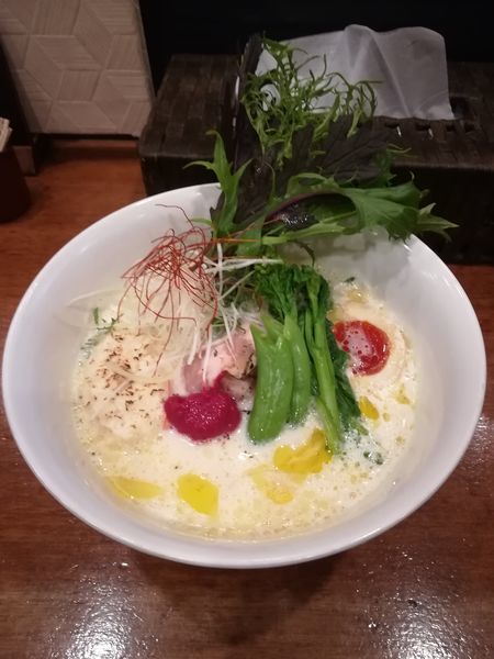 「期間限定　濃厚ホタテ豆乳麺1,200円」@想〜SOU〜の写真
