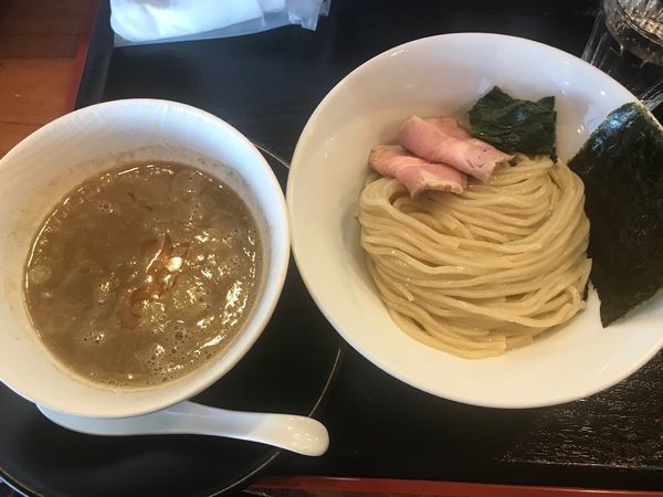 「濃厚煮干しつけ麺」@麺創 なな家の写真