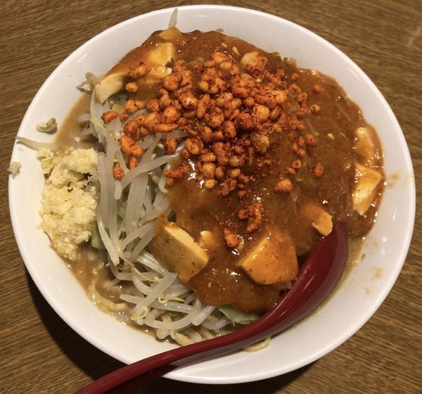 「【冬限定】味噌フュージョン」@火の豚 立川ラーメンスクエア店の写真