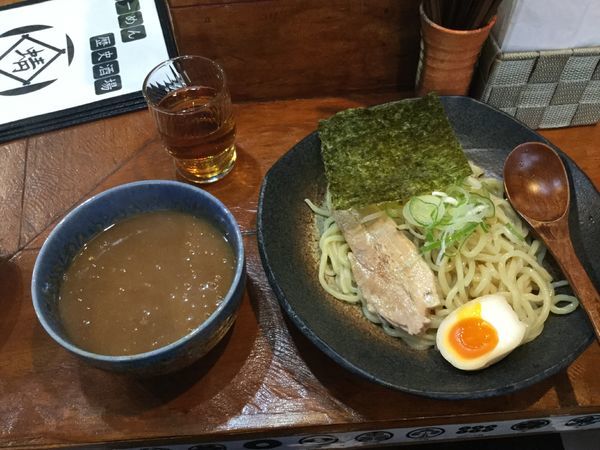 「つけ麺(¥750+ランチタイムライス無料)」@らーめん歴史酒場 蜻の写真