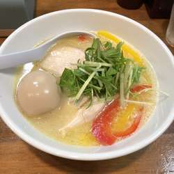 塩ホワイト+味玉