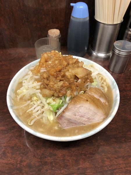 「小ラーメンヤサイアブラマシマシ」@ラーメン二郎 めじろ台店の写真