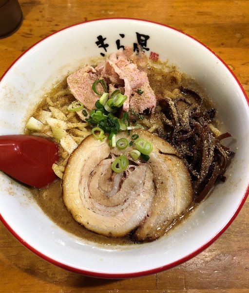 「【1日限定30食】2種盛りチャーシューどとんこつ」@きら星の写真