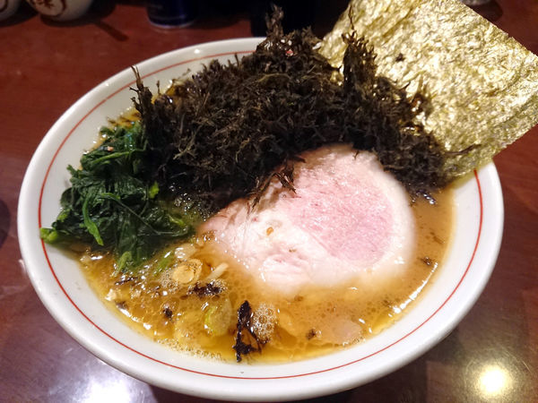 「らーめん(もも肉)＋岩のり」@らーめん飛粋の写真