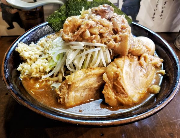 「大ラーメン味噌バージョン」@麺屋 歩夢の写真