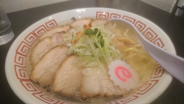 「中華そば(あっさり)チャーシュー増し　￥700+￥250」@中華そば きび 明大前店の写真