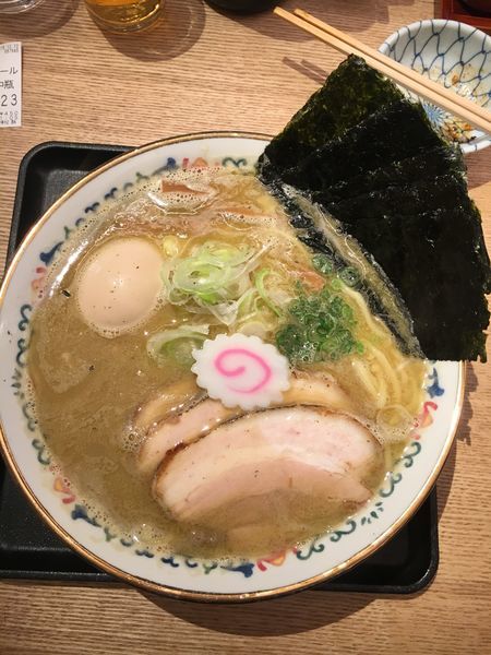 「特製濃厚煮干しそば」@中華そば 勝本の写真