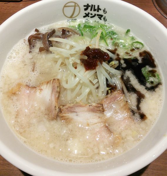 「【限定】2周年記念らーめん『一風堂インスパイア』　８５０円」@ナルトもメンマもないけれど。の写真