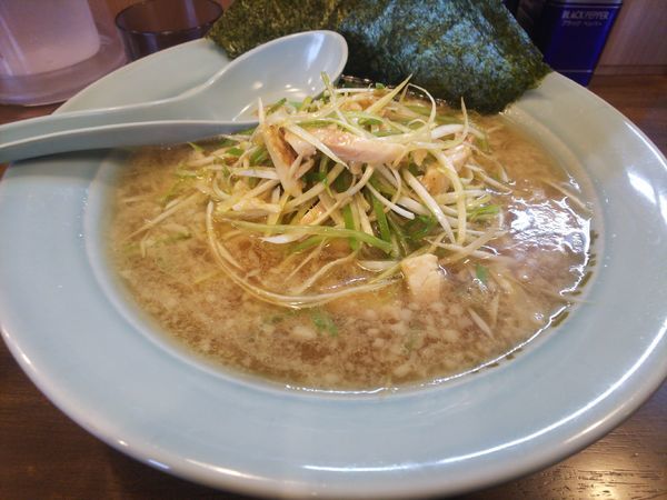 「ネギラーメン」@ラーメンショップ椿 白山山島台店の写真