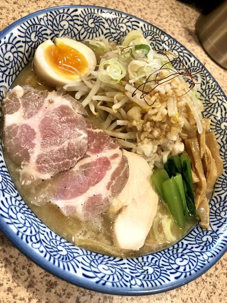 「【限定】背脂次郎そば 中 ￥780」@麺処 かつ善の写真