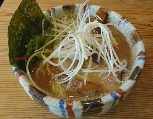 「豚骨魚介らぁめん」@上野 戸みら伊本舗の写真