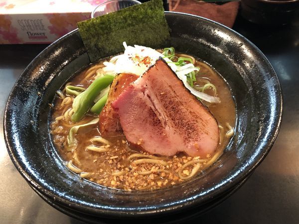 「焦がし特濃らーめん」@麺家 うえだの写真