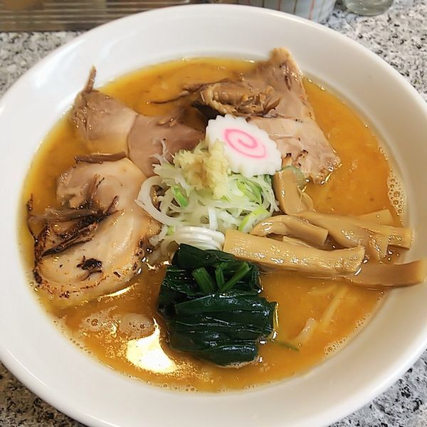 「【限定】ジンジャー味噌ラーメン」@ラーメンとりとんの写真