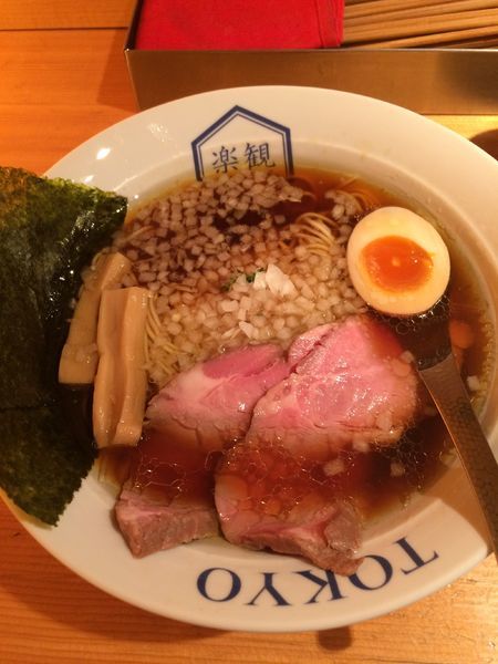 「特製琥珀(淡麗醤油)1100円」@楽観西麻布の写真