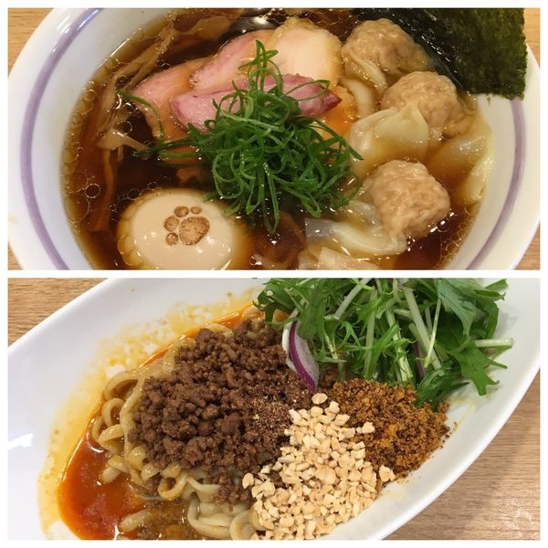 特製中華そば＋汁なし担々麺