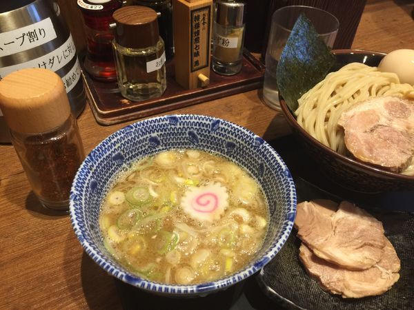 「味玉つけ麺」@舎鈴 桶川店の写真