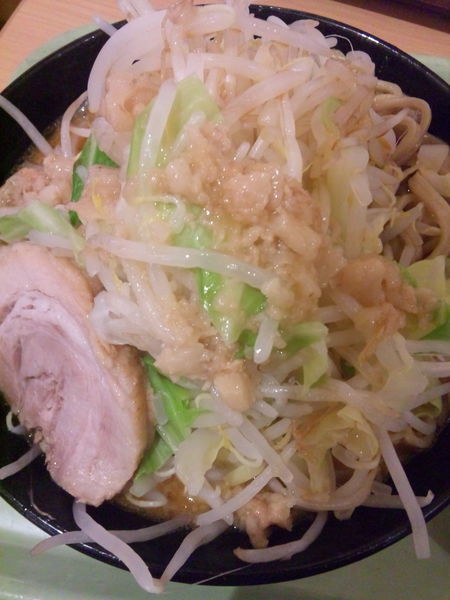 「味噌ラーメン780円＋大盛100円」@ジャンクガレッジ イオンレイクタウンmori店の写真