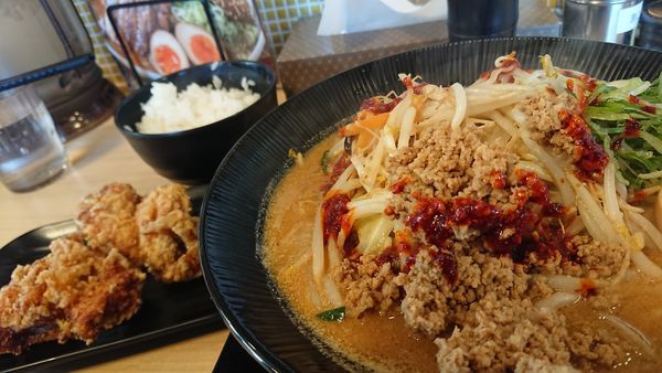 「野菜たっぷり坦々タンメン」@味噌屋蔵之介 東松山店の写真