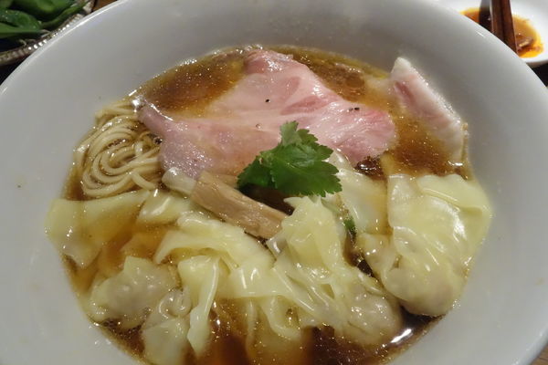 「わんたんめん」@中華そば 二階堂の写真