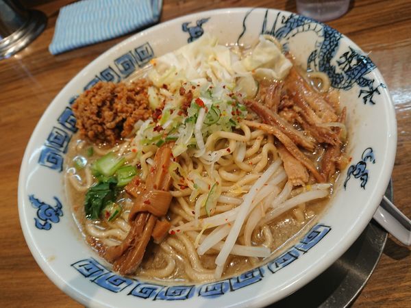 「限定 魚みそ中華そば中 800円」@中華そば ひらこ屋 㐂ぼしの写真