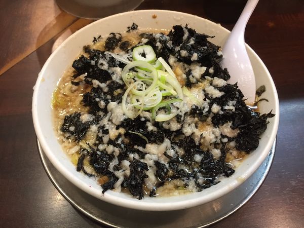 「岩のりらーめん(大油)」@らーめん潤 亀戸店の写真