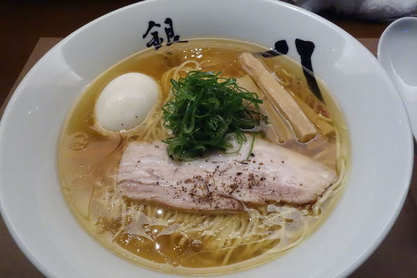 「味玉中華そば」@中華そば 銀座 八五の写真