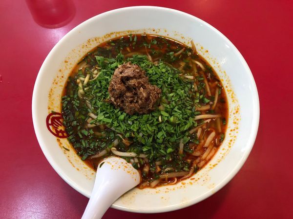 「麻辣ニラ麺」@珍來 取手店の写真