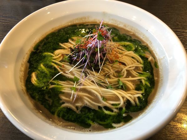 「濃厚味噌ニラ蕎麦」@弘明寺丿貫の写真