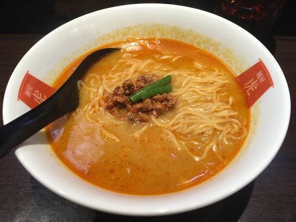「カレー担々麺」@麺屋 虎杖 大門浜松町店の写真