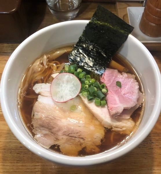 「[限定] 本気の中華そば(醤油で)￥1000」@麺庵 小島流の写真