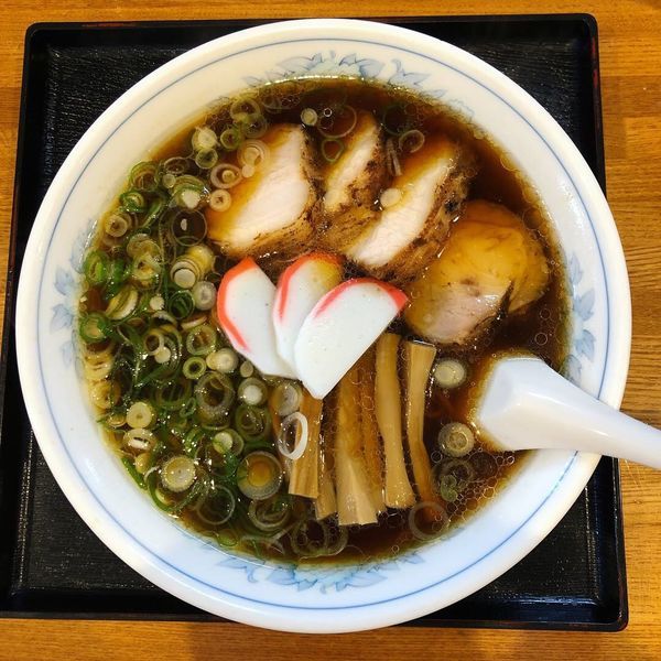 「中華そば 大盛り」@大石家 塩尻店の写真