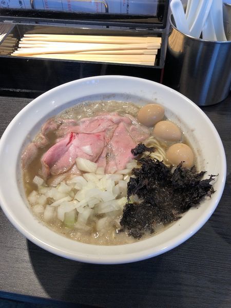 「牛脂煮干そば」@弘明寺丿貫の写真