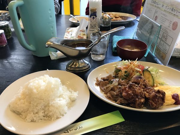 「ジャンボセットB」@カレーショップ ラホールの写真