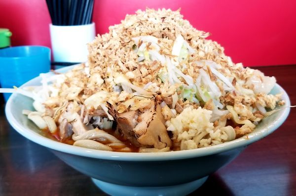 「辛いラーメン４００g」@龍麺 ふえ郎の写真