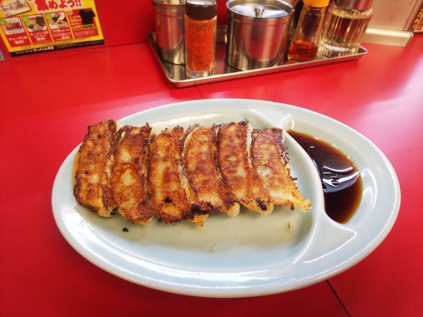 「サービス券餃子」@ラーメン山岡家 上三川店の写真